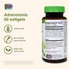 Herbs Etc. Adrenotonic - Herbal Supplement For Adrenal Gland Health Support - Energy Support Supplement For Men & Women - 60 Softgels (60 Servings)
