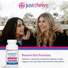 Just Thrive Probiotic & Antioxidant Supplement - 100% Spore-Based Digestive And Immune Support - Gluten  90 Caps