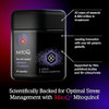 Mitoq +Balance  Sensoril Ashwagandha Rhodiola & Maritime  Support Balanced Cortisol Levels Stress Management Restorative Sleep & Cell Health (60 Capsules)