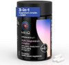 Mitoq Triple Magnesium Complex  Magnesium Glycinate Taurinate Oxide With Gaba For Heart Health Stress Management & Deeper Sleep  High Absorption  90 Capsules