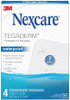 Nexcare Tegaderm Waterproof Transparent Dressing 4″ X 4¾″ – 4 Count Film Bandage For Wound Care Seals Out Water Dirt & Germs Stays On Up To 7 Days