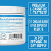 Pescience Trucarnitine L-Carnitine-L-Tartrate Superior Absorption Formula With Choline 30 Serving 3000 Mg