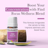 Pranarom - Find Focus Wellness Blend 5Ml - Aromatherapy - Natural Focus -  Organic Invigorating Citrus Aroma Cruelty- Easy Diffusion