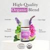 Pranarom - Stress Recovery Essential Oil Blend (5Ml) - Lavender Bergamot Clary Sage And Rose Geranium - 100% Pure Essential Oil For Diffusing And Wellness  Usda And Ecocert  Organic