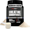 Prosupps Creatine Monohydrate Powder For Men & Women Unflavored - 5000Mg Of Micronized Creatine - Gym Workout Supplement For Muscle Gain & Recovery - Sugar- Soy & Gluten- - 60 Servings