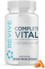 Revive Md Supplements & Support Complete Vital (120 Vegetarian Capsules) - Nac & Coq10 Supplement Supports Health & Antioxidant Activity