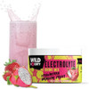 Wild Society - Premium Zero Sugar Electrolytes Powder Drink Mix 3X Absorption Magnesium Glycinate - Sugar  Low Calorie Science Backed Refreshing Hydration Strawberry Dragon Fruit 30 Servings