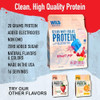 Wild Society - All Natural Clear Whey Isolate Protein Powder + Electrolytes - Refreshing Clear Protein Isolate Drink - 20G Protein 0 Added Sugar Gmo- Nothing Artificial - Rocket Pop 16 Oz