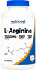Nutricost L-Arginine 1000mg, Amino Acid Tablets (150 Tablets) Nutricost L-Arginine 1000mg, Amino Acid Tablets (150 Tablets)