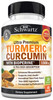 BioSchwartz Turmeric Curcumin with Black Pepper Extract 1500mg - High Absorption Ultra Potent Turmeric Supplement with 95% Curcuminoids and BioPerine - Non GMO Tumeric Capsules for Joint Support - 45 Capsules