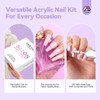 SAVILAND Acrylic Nail Kit with Nail Drill Acrylic Powder and Liquid Set with Acrylic Nail Brushes for Acrylic Nails Application
