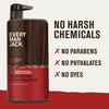 Every Man Jack 2-in-1 Daily Shampoo + Conditioner - Cedar and Red Sage | Nourishing For All Hair Types Naturally Derived Cruelty-Free Shampoo and Conditioner Set for Men | 24oz -1 Bottle