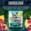 G Fuel Tropical Rain Energy Drink Powder Pre Workout Caffeine Mix for Gaming Sugar Free Focus Amino Vitamin + Antioxidants 9.8oz Fruit Medley 40 Servings