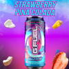 G Fuel Energy Drink, Strawberry Pina Colada, Sugar Free Beverage with 140mg Caffeine, Daily Energy Boost with Focus Amino, Vitamin + Antioxidants, 16 oz Cans (Miami Nights, 12-Pack)