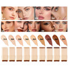 TVLV Matte Concealer Foundation Cream, 9 Shades, Thin Comfortable Coverage with Brush, 0.53 oz, Protective Makeup Lock Color (06#, 15g)