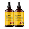 Botanic Hearth 100% Pure Batana Oil For Hair Growth- Weightless(Glass Bottle 4 Fl Oz-Pack Of 2) From Hondurashair Oil Repairs Dry Damaged Hair Strengthening Healthier Hair- Hair Tonic