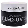 Cuccio Pro T3 Led/Uv Cool Cure Versatility Gel - Controlled Levelling - Incredibly Flexible - Strong Adhesion - Thick Viscosity - Fast Application - Quick Cure - Opaque Petal Pink - 2 Oz Nail Gel