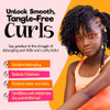 Curlykids Textured Hair Care Set With Hair Detangler Spray Kids Shampoo Conditioner & Creme For Curly Frizzy & Wavy Hair Sulfate & Paraben- Formula To Detangle Hydrate And Revitalize Curls