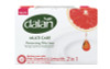 Dalan Multi Care Moisturizing Soap 2 In 1 (Pink Grapefruit & Caring Milk 6 Pack)