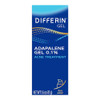 Differin Acne Treatment Gel 90 Day Supply Retinoid Treatment For Face With 0.1% Adapalene Gentle Skin Care For Acne Prone Sensitive Skin 45G Pump (Packaging May Vary)