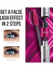 Farmasi Double Lash Extend Mascara 2-Step Special Brush For Lengthening & Volumizing False Lash Effect Buildable Formula No Clumping Defines & Multiplies Eyelashes Black 0.41 Fl Oz