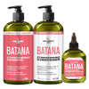 Hair Chemist Batana Strengthening Large Shampoo Conditioner And Hair Oil Set (3-Pc Set) - Batana Shampoo And Conditioner For Hair Growth Thickening And Strength Batana Hair Oil