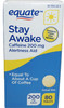 Equate Caffeine Stay Awake Tablets, 200 Mg, 80 Count