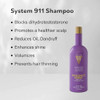 Hayashi 911 Shampoo 1000 Ml And 911 Emergency Pack 1000 Ml Combo Package