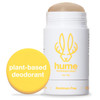 Hume Supernatural Aluminum Deodorant For Women & Men - Safe For Sensitive Skin - Probiotic Plant-Based Baking Soda Aloe & Cactus Flower Anti Sweat Stain & Odor - Coconut Coast 2-Pack