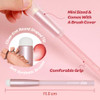 I'M Meme Makeup Tool - Lip Smudge Brush With Cap Reusable Multi-Purpose Blending Techniques Applicator Travel Size Versatile Lipstick And Lipgloss Fingertip Pencils Liner For Women 1 Count