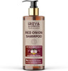 Ireya Ayurveda Red Onion Shampoo For Hair Growth With Black Seed Oil Onion Extract & Jojoba Oil (200Ml/6.76Oz)