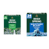 Irish Spring Bar Soap For Men Original Clean Smell Fresh And Clean For 12 Hours & Bar Soap For Men Moisture Blast 3.7 Oz