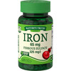 Nature's Truth Ferrous Sulfate Iron 65 mg Supplements, 120 Count