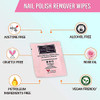 Karma Organic Nail Polish Remover & Nail Polish Remover Wipes Bundle – Natural Rose Oil Nail Polish Remover (4Fl-Oz) Rose Nail Polish Remover Wipes (Pack Of 10)