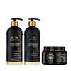 Kerarganic Ultra Gold Hair Straightening Solution Set (1000Ml/33.8Floz): Step 1 + Step 2 + Step 3