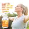 Dr. Berg's D3 & K2 Vitamin - D3K2 Supplement for Normal Joints, Bone & Ligaments Support - 2000 IU of Vitamin D3 & 50 mcg of Vitamin K2 MK7-120 Capsules