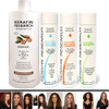 Keratin Research Complex Brazilian Keratin Hair Treatment 4 Bottles 1000Ml Kit Includes Sulfate Queratina Keratina Brasilera Tratamiento