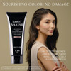 Kiwabi Color Treatment For Gray Coverage – Subtle Gradual Semi-Permanent Hair Color – Hydrating Sulfate- Ammonia- Vegan Color Depositing With 31 Botanical Extracts (Dark Brown)