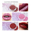 Kyda 3 Colors Glitter Lip Kit Diamond Metllic High Pigmented Powder For Lips Cosmetics Glitter Lips Makeupwith Lip Primer And Brush Long Wear-Set A