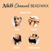 Nad'S Hard Wax Beans Activated Charcoal Waxing Kit Wax Beads Hair Removal For Women 1 Count