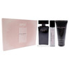 Narciso Rodriguez 3-Piece Set For Her (3.3 Oz Eau De Parfum Spray + 0.34 Oz Eau De Parfum Spray + 1.6 Oz Body Lotion)