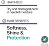 Novex My Curls Soft Leave In – Repairs Damaged Curls – Enhances Shine Softness And Luster – Frizz Hair - 17.6 Oz.