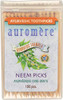 Auromere Ayurvedic Neem Picks 100 Pcs (Pack Of 1)