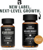 Live Bearded Beard Boost - Beard Growth Vitamins For Men With Biotin Collagen Silica Fo-Ti Root - Facial Hair Growth For Men Made In The Usa 60-Day Supply