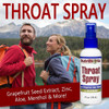 Nutribiotic – Throat Spray With Gse 4 Fl. Oz Gentle And Soothing Sore Throat Support With Grapefruit Seed Extract Zinc & Menthol Alcohol & Non-Medicated