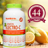 Nutribiotic - Lemon Electro-C Vitamin C & Electrolyte Powder 16 Oz 850 Mg Vitamin C Per Serving Effervescent Electrolyte Recharge Buffered & Highly Soluble Of Calories Gluten & Non-Gmo