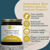 Ruved Wellness Jam - Amla Jam With Honey Chyawanprash For Immune Support & Digestive Health Ayurvedic Blend With Amla & Ashwagandha - 10.6 Oz Jar (1 Count)