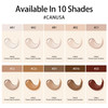 Canusa Liquid Foundation Lightweight Longwear Full Coverage with Matte Finish 1.0 Oz  30ML D1b, One Size