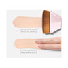 CANUSA Professional Makeup Foundation Brush Dense Synthetic Bristles Ergonomic Handle PINK