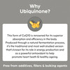 Purolabs CoQ10 Ubiquinol Coenzyme Q10 High Strength – 100mg CoQ10 Supplement for Energy Heart Brain & Cellular Support – High Absorption Ubiquinone Formula – 60 Vegan Capsules